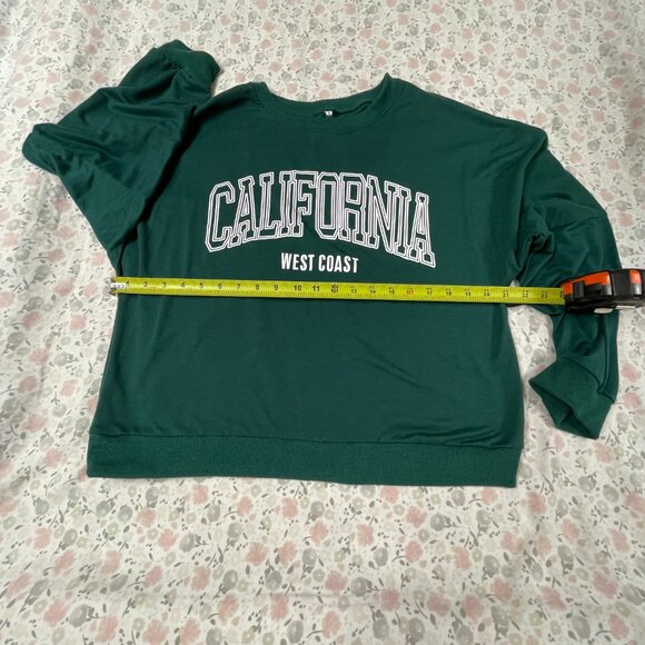 "California West Coast" crew neck lightweight sweatshirt - Junior / Women's - Picture 3 of 11